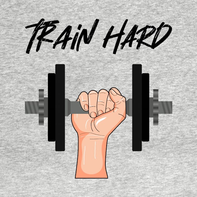 Train Hard Gym Shirt by SNZLER